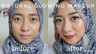 NATURAL GLOWING MAKEUP  Savera Helena [upl. by Leirol]