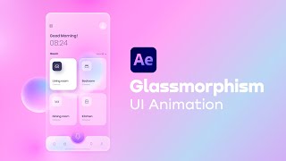 Unlock the Glassmorphism Effect in After Effects A StepbyStep Tutorial [upl. by Schwarz974]