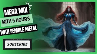 5 hours of the Best Metal Goddesses  Best of Simone Simons Tarja Kalidia Within Temptation [upl. by Bethina]