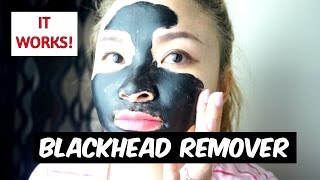 Thử Mặt Nạ Lột Mụn Đầu Đen  Trying Peel Off Blackhead Remover  Beesweetiee [upl. by Haeluj500]