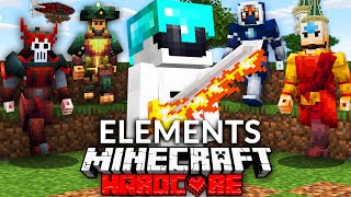 100 Players Simulate Minecrafts Elemental Tournament [upl. by Jilly]