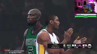 NBA 2K Legends League 08 Celtics vs Lakers [upl. by Trevah]