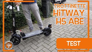 Je teste une trottinette électrique  Hitway H5 ABE [upl. by Jerrilee795]