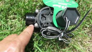 Tips on Replacing an Irrigation Sprinkler Valve How To [upl. by Aivil]