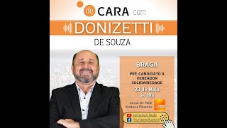 O DE CARA COM DONIZETTI recebe o précandidato a vereador pelo Solidariedade BRAGA [upl. by Fuchs]