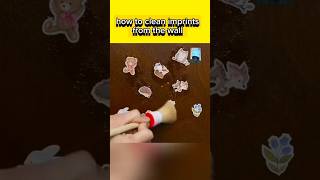 How to clean imprints from the wall shorts shortsvideo shortsfeed shortsviral trendingshorts [upl. by Treblah798]