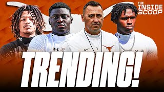 Recruiting Rumors Texas Longhorns SURGING for 5Star Prospects  Horns Could Finish Top3 [upl. by Legin]