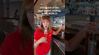 Trying the STRONGEST aquavit alcohol in the WORLD on my Norwegian HX Hurtigruten cruise ship [upl. by Aromas]