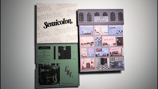 ✮ mini seventeen album haul semicolon fml 17 is right here [upl. by Lodnar]