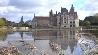 Tour of the PrivatelyOwned Château de La Bussière including a Cooking Demonstration [upl. by Adiasteb]