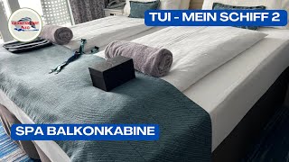 TUI Cruises  Mein Schiff 2  Spa Balkonkabine 11016 [upl. by Katt258]