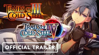 Trails of Cold Steel 3 and Trails of Cold Steel 4  Official PlayStation 5 Announcement Trailer [upl. by Innad867]