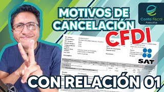 ►🔥Cancelar Facturas🔥 “01 Comprobantes emitidos con errores CON RELACIÓN”  CASO PRACTICO🔥 [upl. by Akihsal]