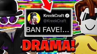 ROBLOX HACKER TUBERS93 HACKED FAVE KreekCraft VS Tubers93 Vs FaaveFAVE DRAMA [upl. by Llib400]