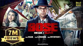 Bose Movie  Hindi Full Movie  Rajkummar Rao Patralekha Naveen Kasturia  Hindi Movies 2024 [upl. by Atiruam560]