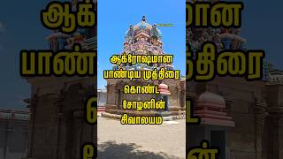 மார்க்கண்டீஸ்வரர் கோயில் sivantemple sivan archeology tamilnaduhistory minutetraveller travel [upl. by Ck]