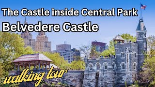 Belvedere Castle inside Central Park walkingtour newyork travel [upl. by Asoj]