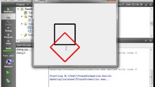 C Qt 80 QPainter Transformations [upl. by Khalid548]
