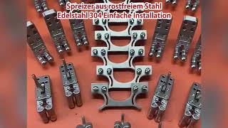 Spreizer aus rostfreiem Stahl [upl. by Yehtomit]