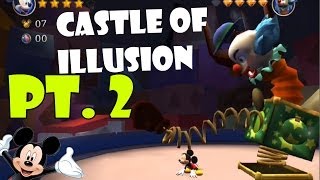 Lets Play Castle of Illusion starring Mickey Mouse iOS pt 2 Toy Land  Boss Fight [upl. by Wartow]