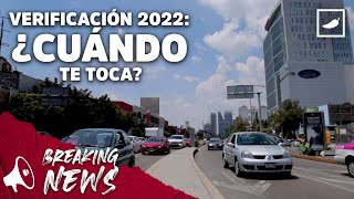 Verificación 2022 ¿cuándo te toca [upl. by Enitsuj]