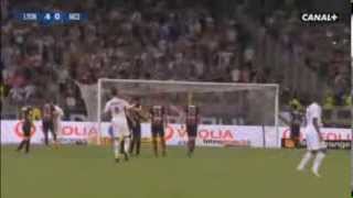 Yoann Gourcuff free kick goal vs Nice  HD [upl. by Nomaid]