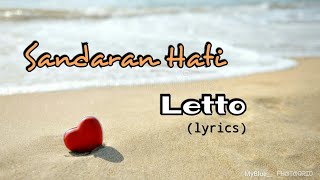 Sandaran Hati  Letto lyrics [upl. by Ellenehs]