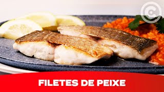 Como cortar filetes de peixe  Receita Continente [upl. by Yelsnik282]