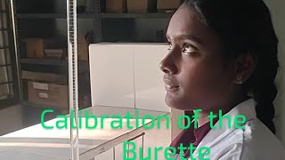 The Burette calibration titrations ytshorts viralvideo [upl. by Elam]