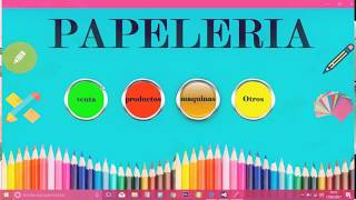 Software para papeleria [upl. by Kehoe]