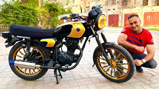 Honda 125 Fully Modifications In Low Price [upl. by Lorrayne624]