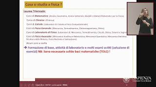 quotPorte aperte alla Sapienza 2024quot  Studiare le Scienze a Scienze matematiche fisiche e naturali [upl. by Mcgrath]