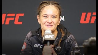 Karolina Kowalkiewicz UFC 281 Post Fight Interview [upl. by Callie920]