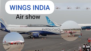 WINGS INDIA Air show l Begumpet airport Republic day special viral trending [upl. by Cioban]