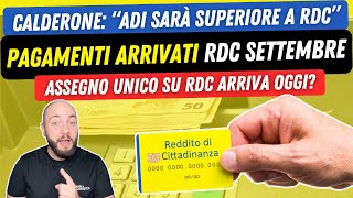 📣 REDDITO DI CITTADINANZA SETTEMBRE pagamenti iniziati Nuove dichiarazioni della ministra Calderone [upl. by Eimmij]