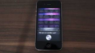 Siri Review  Hands on einiger Befehle und Fragen [upl. by Ilowell]