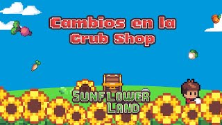 Sunflower Land  Cambios en la Grub Shop  Salchi NFT 🔥 [upl. by Sutsugua]