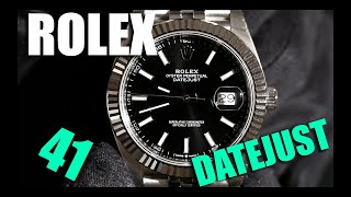 Rolex Datejust 41  126334 Review [upl. by Olecram482]