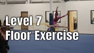 2023 USAG Colorado State Meet  Emersyn Level 7 Floor Routine  Colorado Aerials [upl. by Edaj]