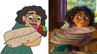 Encanto the family madrigal stephanie beatriz l funny drawing meme [upl. by Martsen]