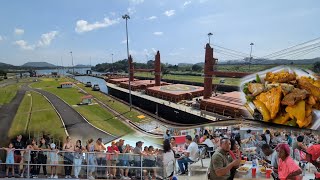 Panama Canal  we went to Albrook Mall  700 stores  delicious food [upl. by Vi]