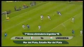 Italia  Ungheria 31  Campionato del Mondo 1978  girone eliminatorio 1° gruppo 2a gara [upl. by Yrokcaz183]