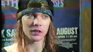 Axl Rose  Donnigton Interview 88 [upl. by Marucci545]