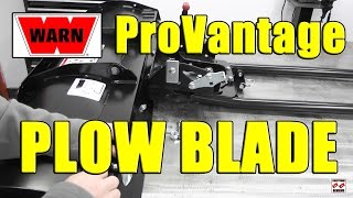 WARN ProVantage ATV Snow Plow Blade INSTALL  78950 78954 or 78960 [upl. by Leiria]