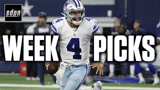 NFL Week 4 Picks Best Bets amp Against The Spread Selections  Drew amp Stew [upl. by Chita]