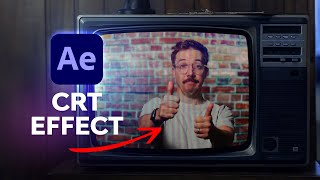 CRT Effect in After Effects [upl. by Cima]