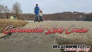 A cruise around Curwensville Lake in Clearfield PA on Segway [upl. by Lashondra398]