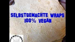 SELBSTGEMACHTE WRAPS 100 VEGAN  vegan kochen mit Jérôme Eckmeier [upl. by Finny]