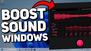 How to Boost Volume amp Improve Sound Quality on Windows 10 amp 11 Tutorial [upl. by Nodmac]