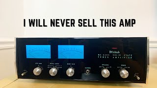 McIntosh MC 2505 Review The Pros And Cons Of Owning This Vintage Amp [upl. by Sams]